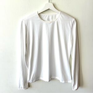 Patagonia Capilene  White Long Sleeve Top Size Medium